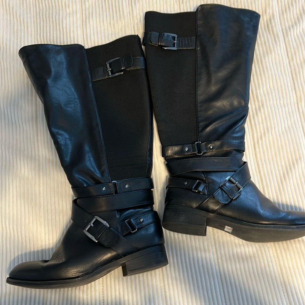 Wide calf boots